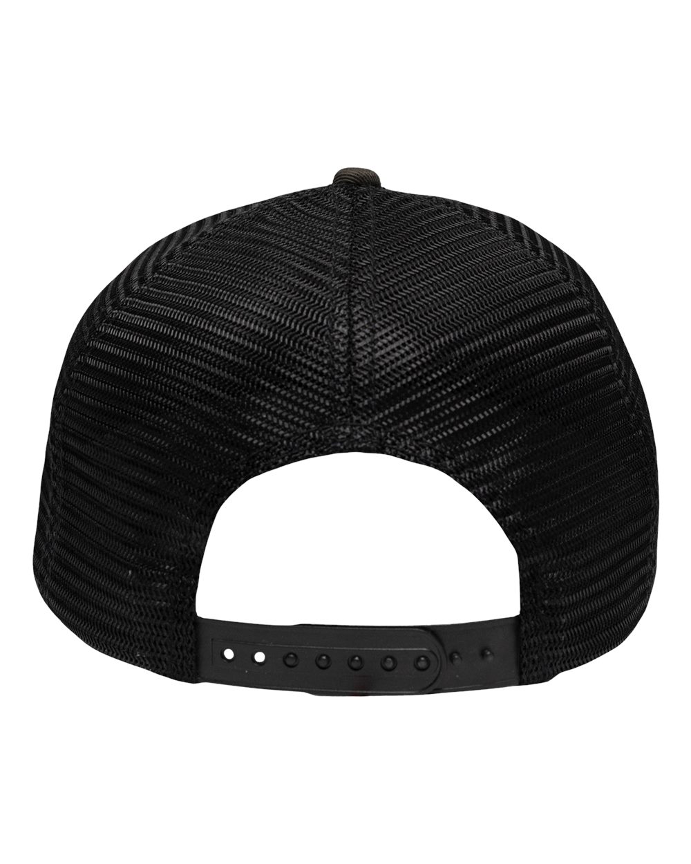 Traditional Lo-Pro Mesh Back Trucker Fit Cap - Back - B18895980 - Chino Black Duck Camo/ Black