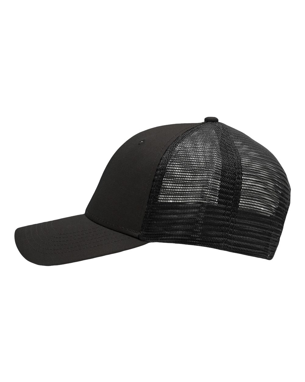 Traditional Lo-Pro Mesh Back Trucker Fit Cap - DirectSide - B18895090 - Chino Charcoal/ Black
