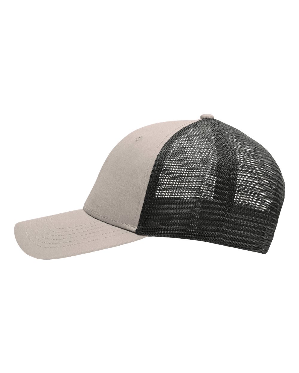 Traditional Lo-Pro Mesh Back Trucker Fit Cap - DirectSide - B18895240 - Chino Khaki/ Black