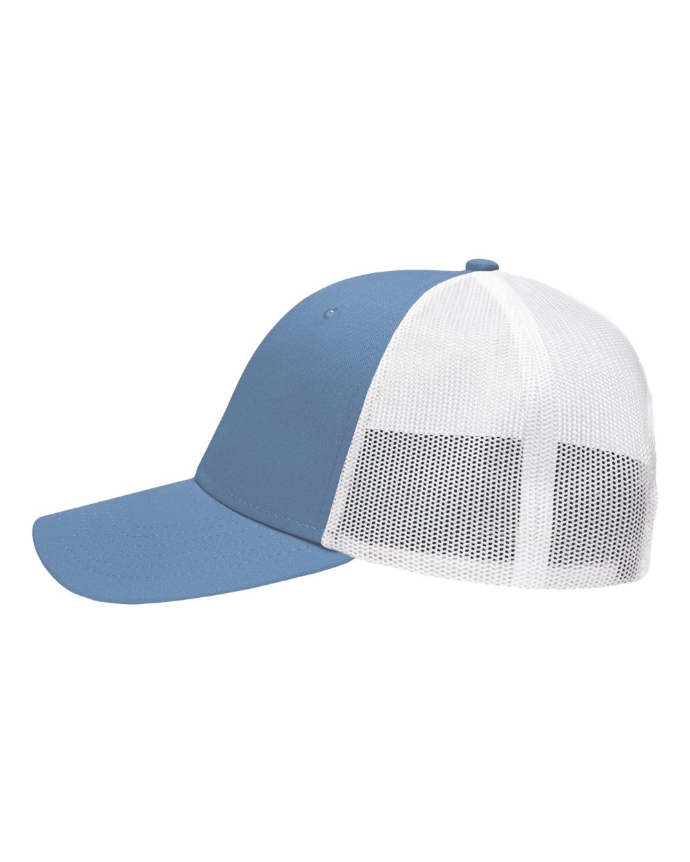 Traditional Lo-Pro Mesh Back Trucker Fit Cap - DirectSide - B18895250 - Chino Sky Blue/ White