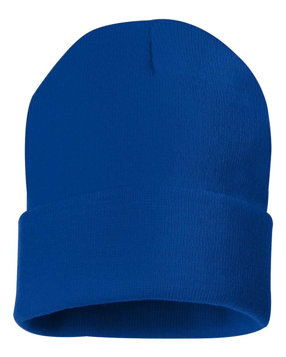 12" Solid Cuffed Beanie - styleImage