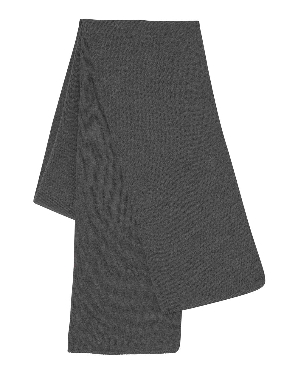 Knit Scarf - Back - B88795090 - Heather Charcoal