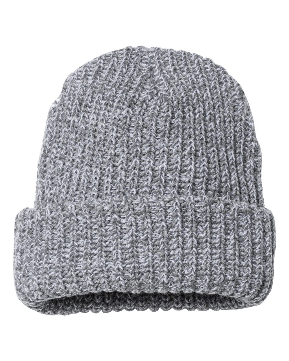 12" Chunky Cuffed Beanie - styleImage