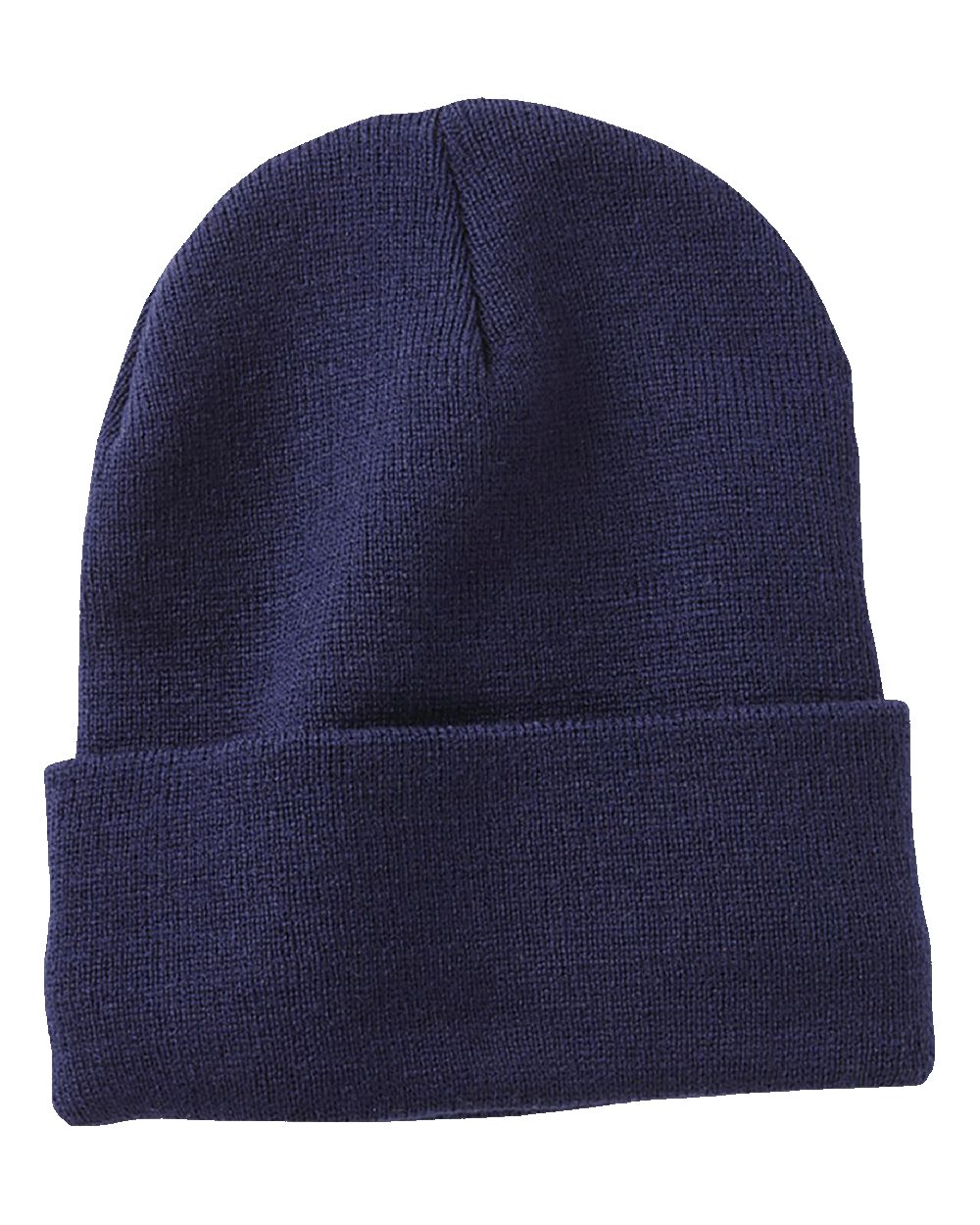 12" Fleece Lined Cuffed Beanie - styleImage