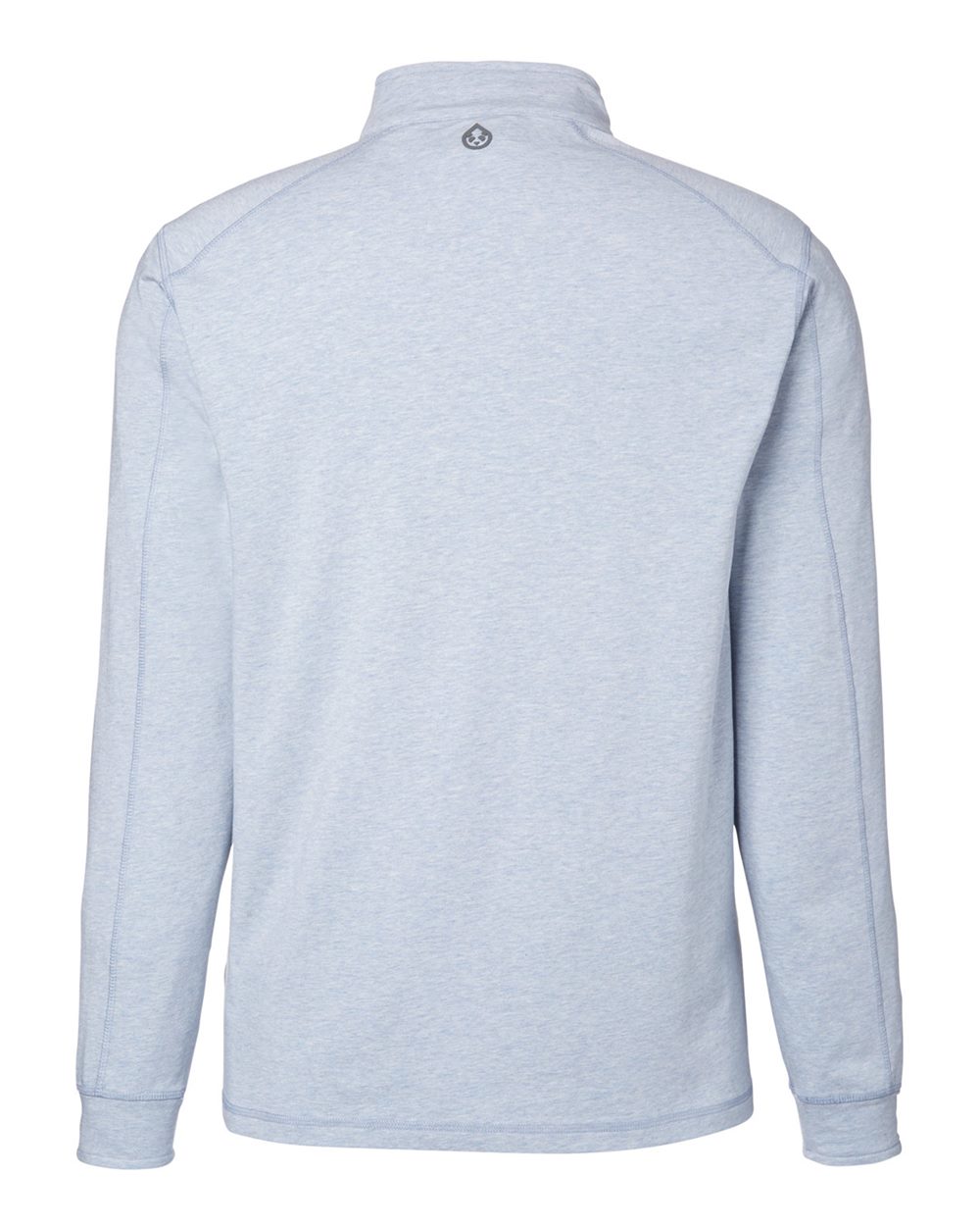 Men's Carrollton Quarter-Zip Pullover - Back - B649D8253 - Cloud Heather