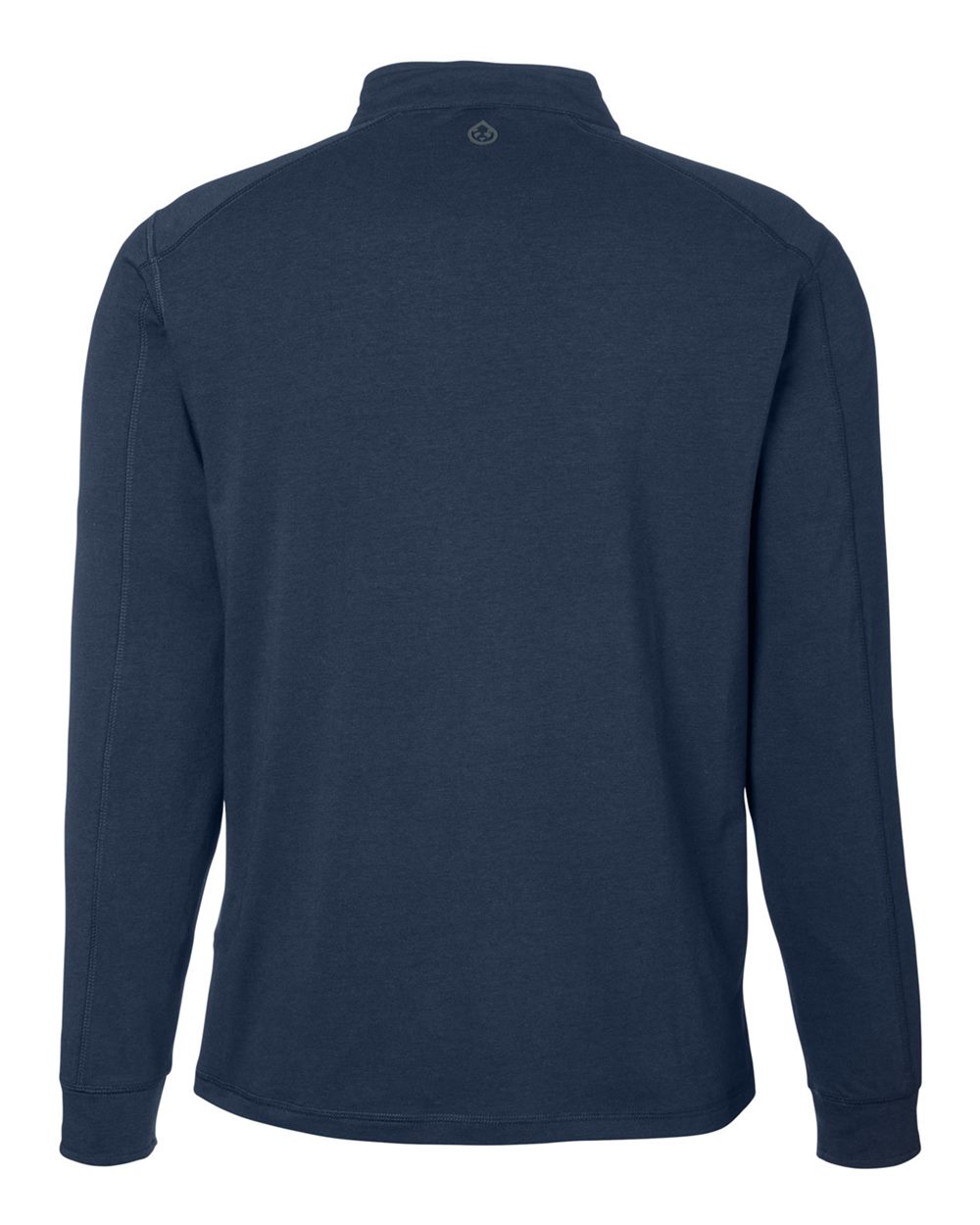 Men's Carrollton Quarter-Zip Pullover - Back - B649D8653 - Classic Navy