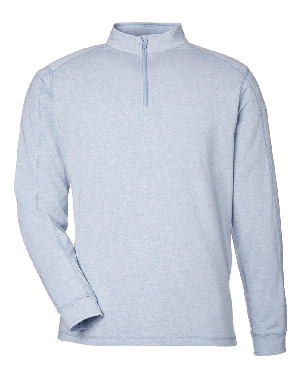 Men's Carrollton Quarter-Zip Pullover - Front - B649D8253 - Cloud Heather