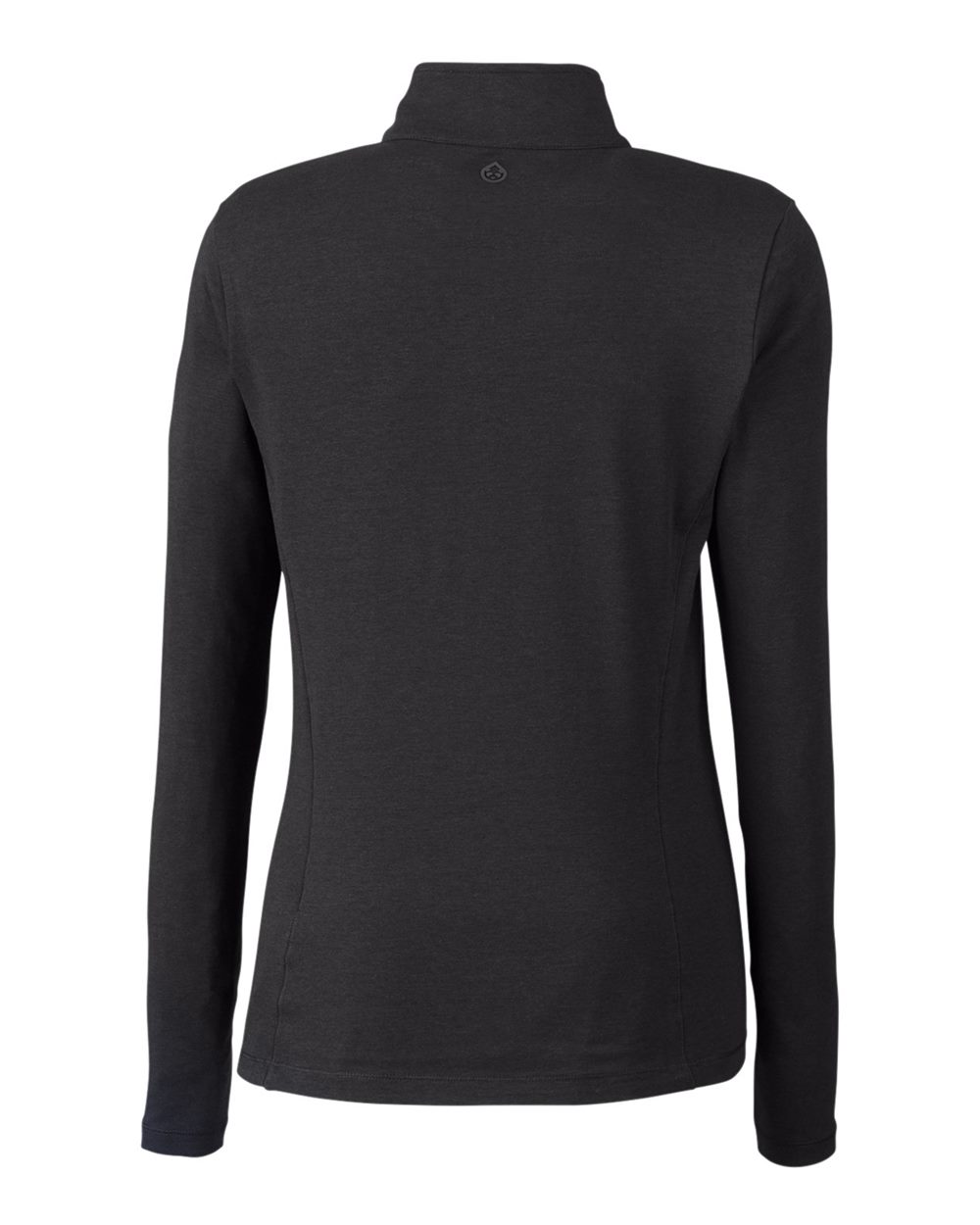 Women's Recess Quarter-Zip Pullover - Back - B659D8502 - Black