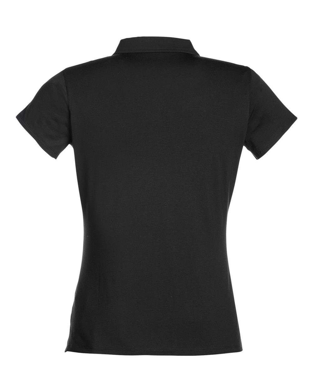 Women's Air Lightweight Polo - Back - B665D8502 - Black