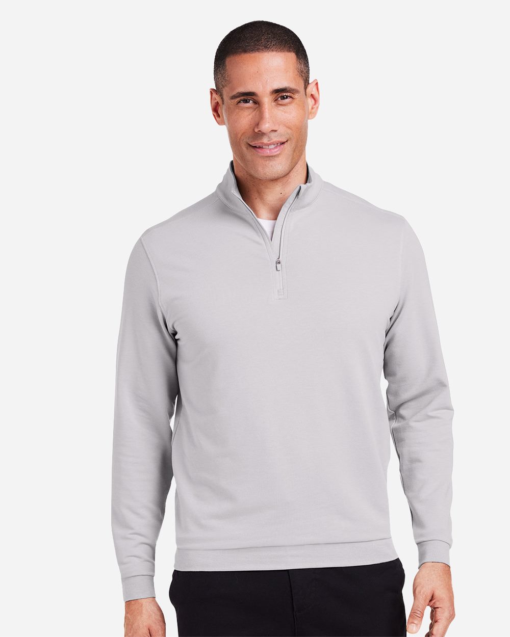 Men's Cloud French Terry Quarter-Zip Pullover - styleImage