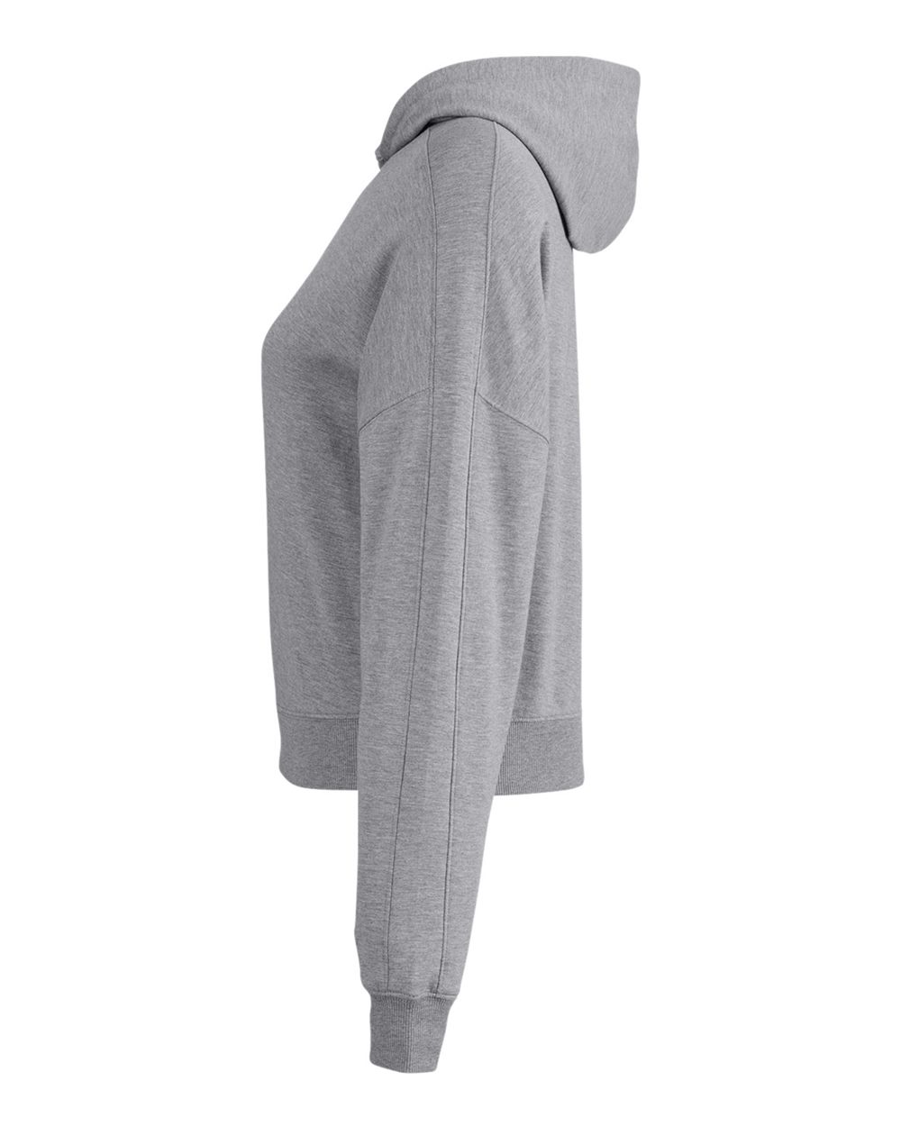 Women's Studio Hooded Fleece - DirectSide - B663D8352 - Heather Grey