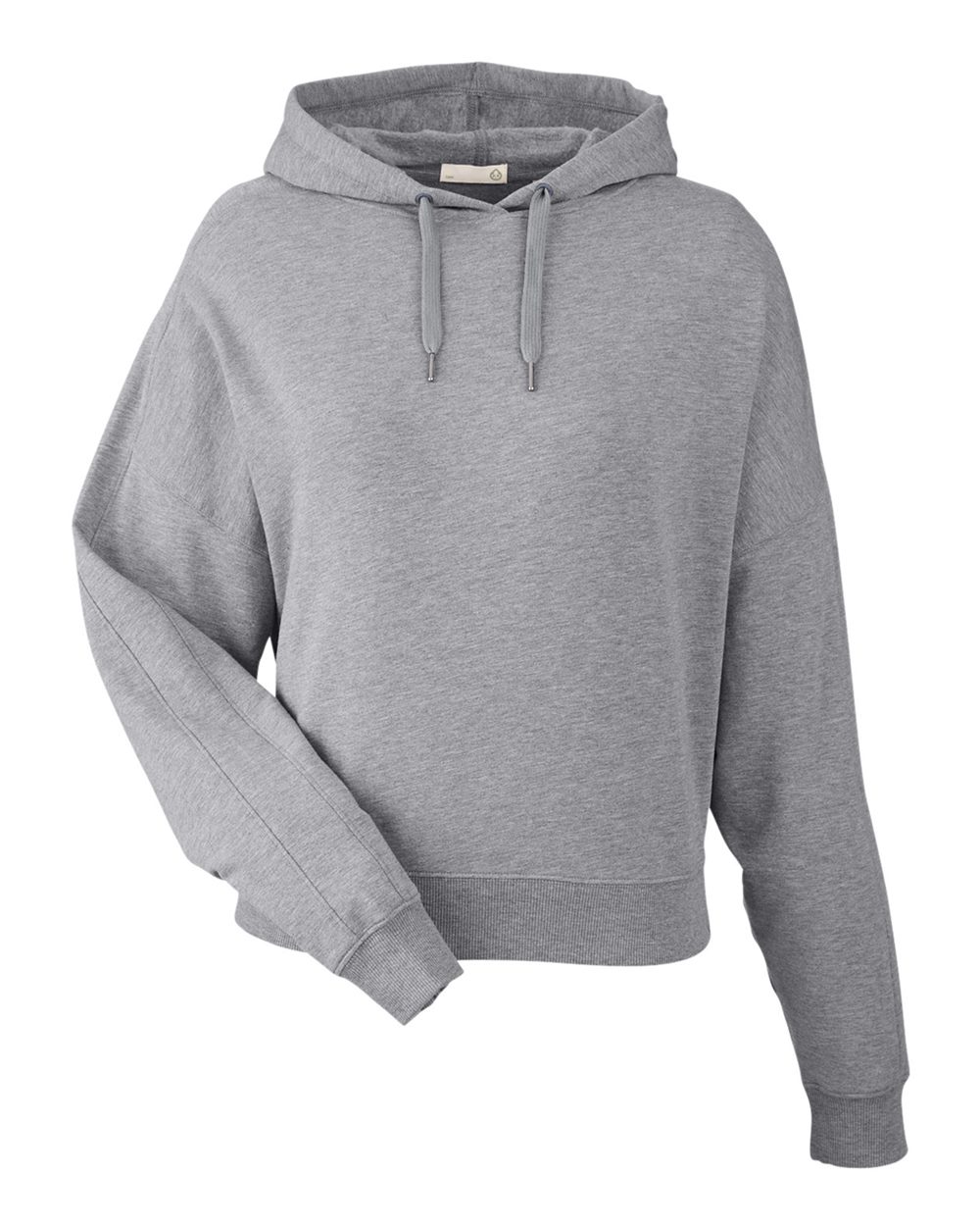Women's Studio Hooded Fleece - Front - B663D8352 - Heather Grey