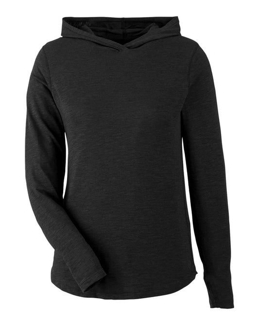 Women's Recess Hooded Pullover - Front - B661D8502 - Black