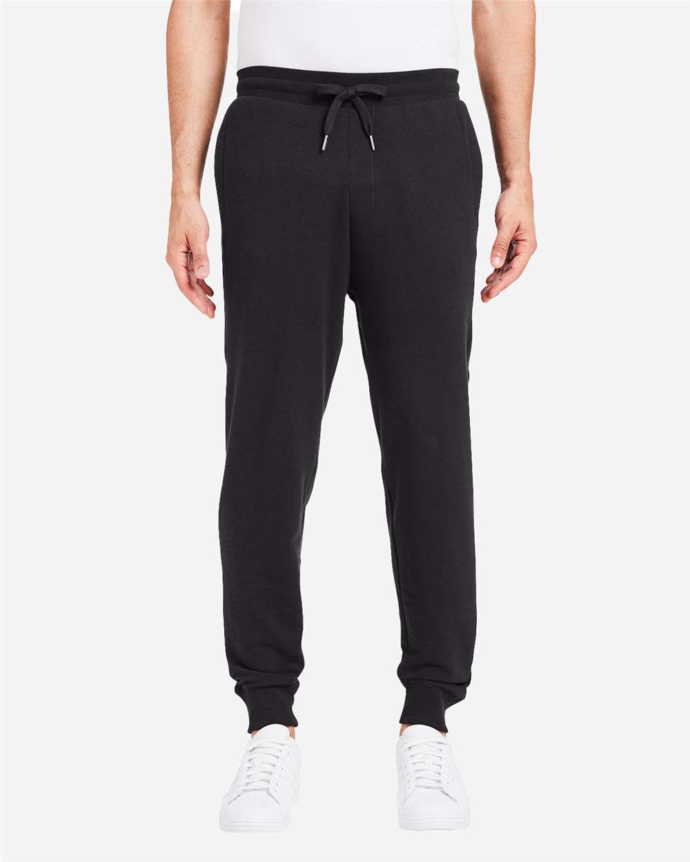 Men's Varsity Joggers - OnModelFront - B658D8503 - Black