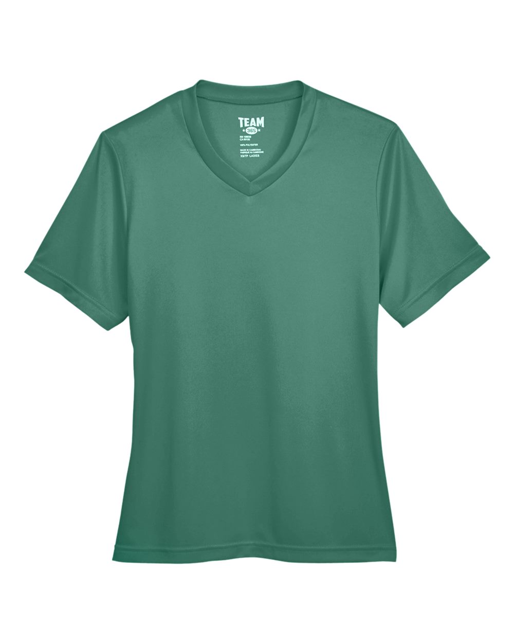 Women's Zone Performance T-Shirt - Front - B680D9192 - Sport Dark Green