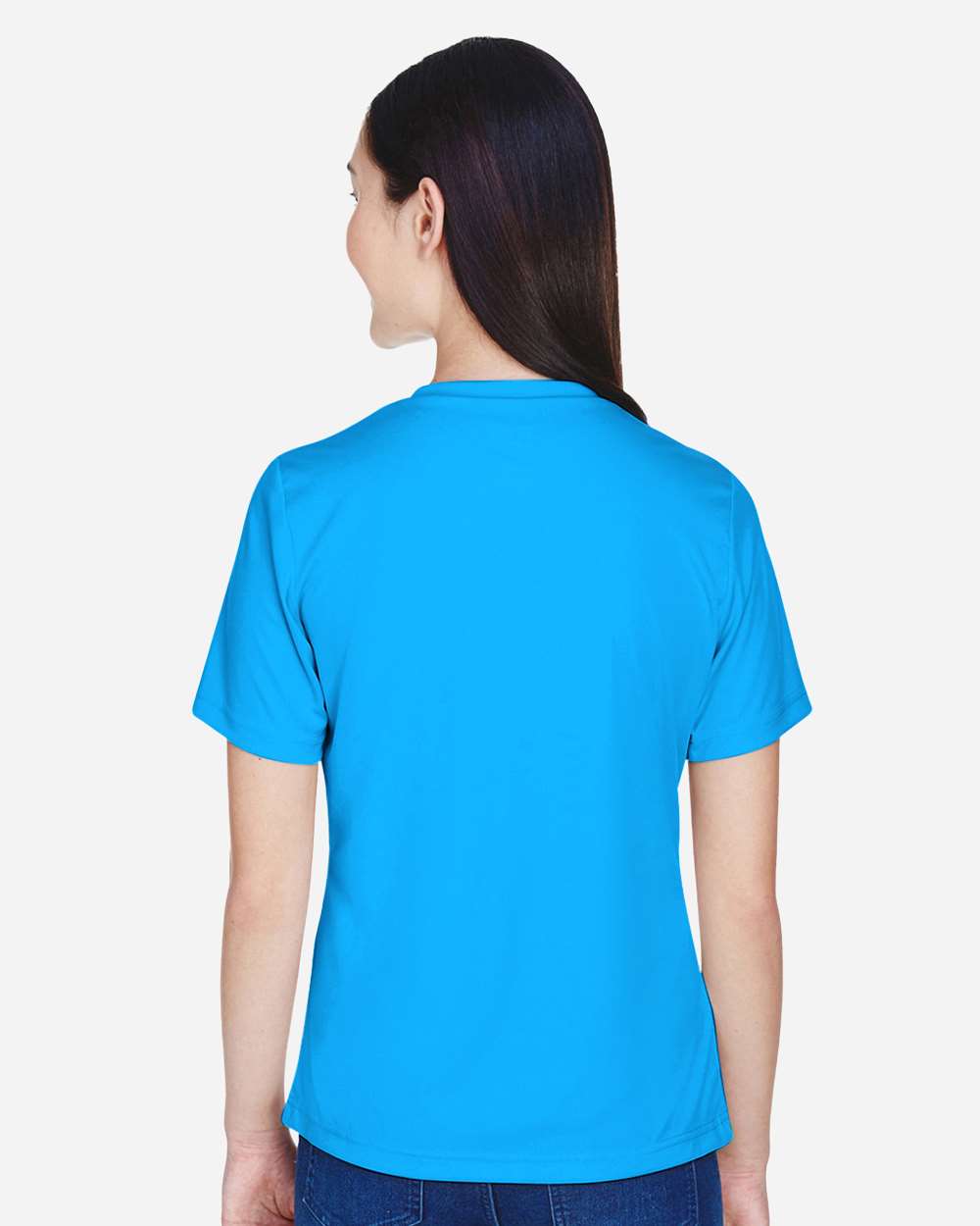Women's Zone Performance T-Shirt - OnModelBack - B680D9062 - Electric Blue