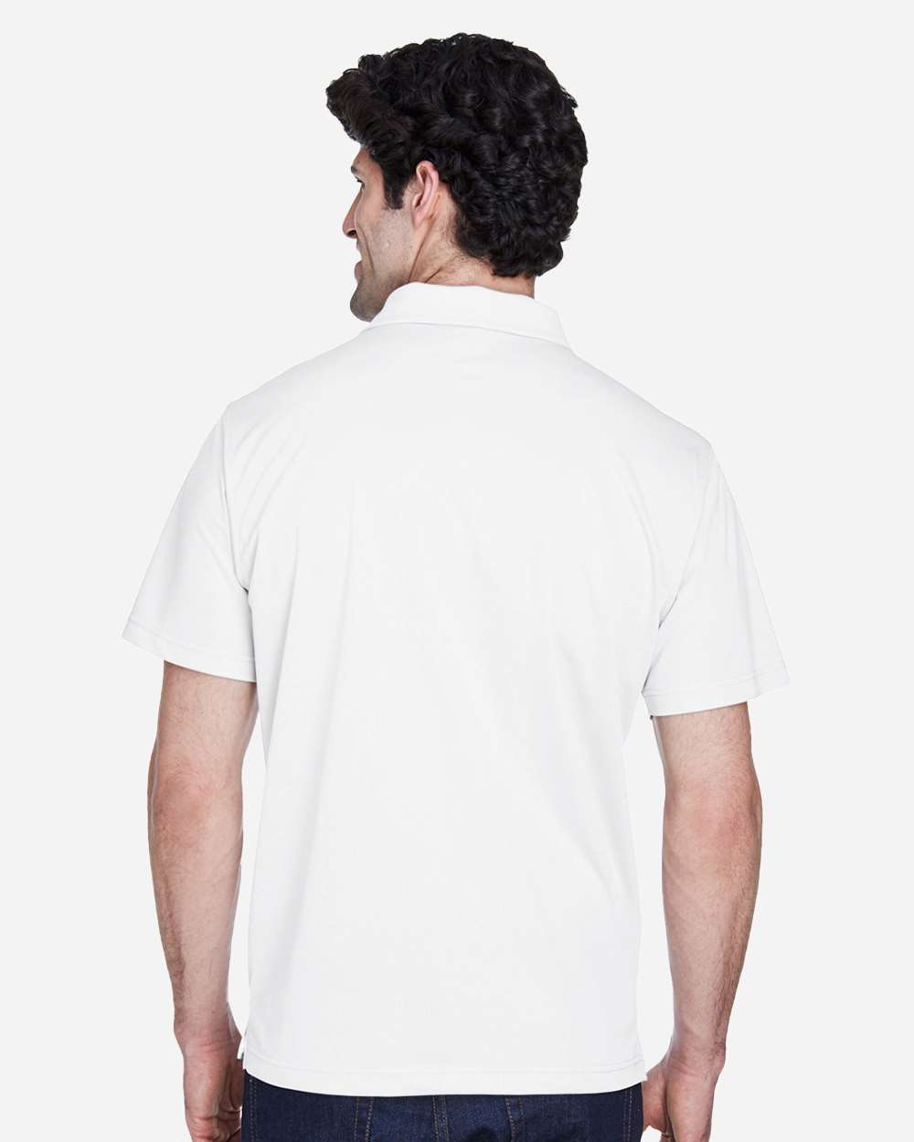 Men's Command Snag Protection Polo - OnModelBack - B690D9002 - White