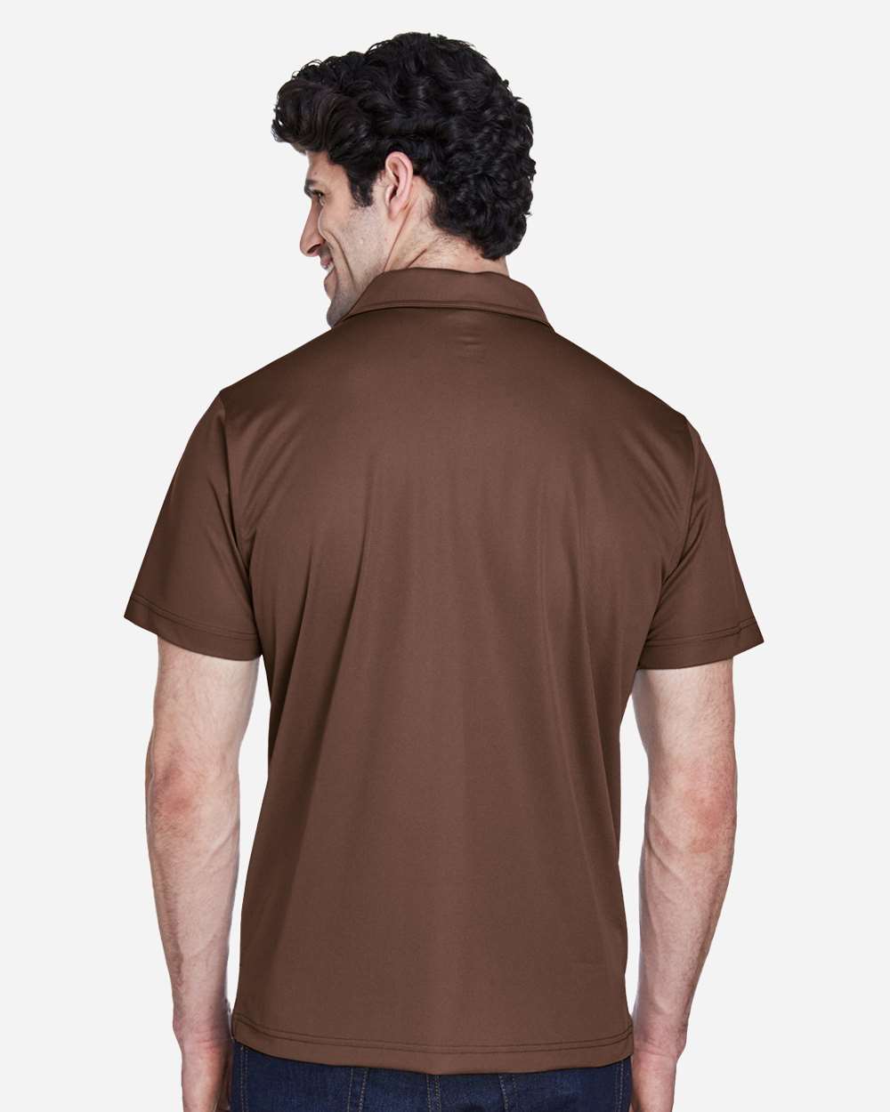 Men's Command Snag Protection Polo - OnModelBack - B690D9052 - Sport Dark Brown
