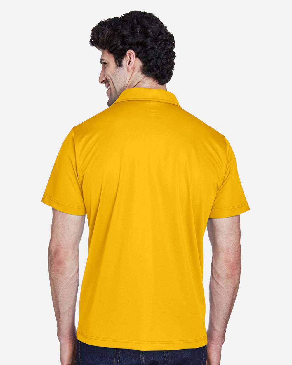 Men's Command Snag Protection Polo - OnModelBack - B690D9122 - Sport Athletic Gold
