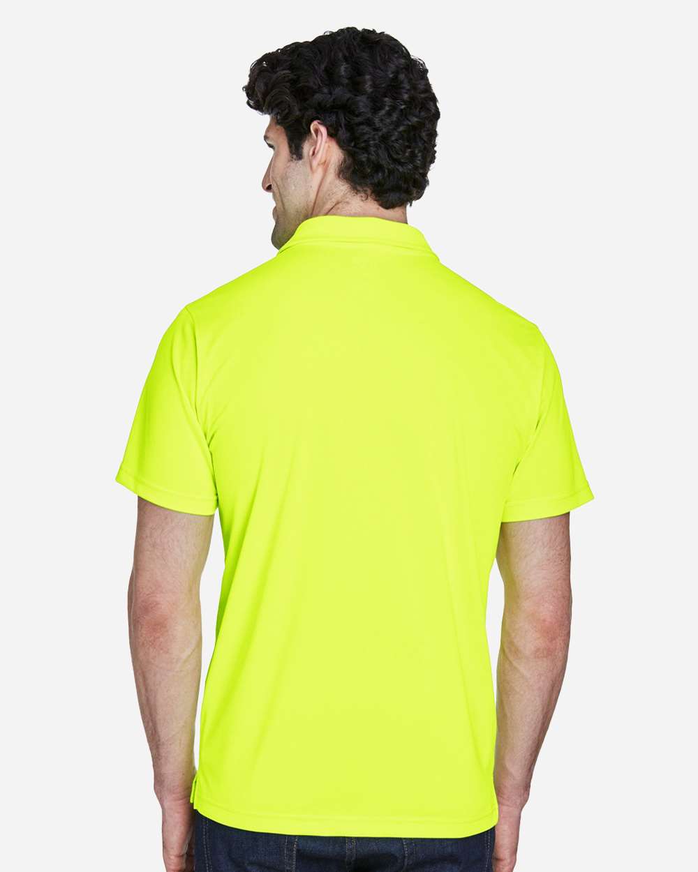 Men's Command Snag Protection Polo - OnModelBack - B690D9172 - Safety Yellow