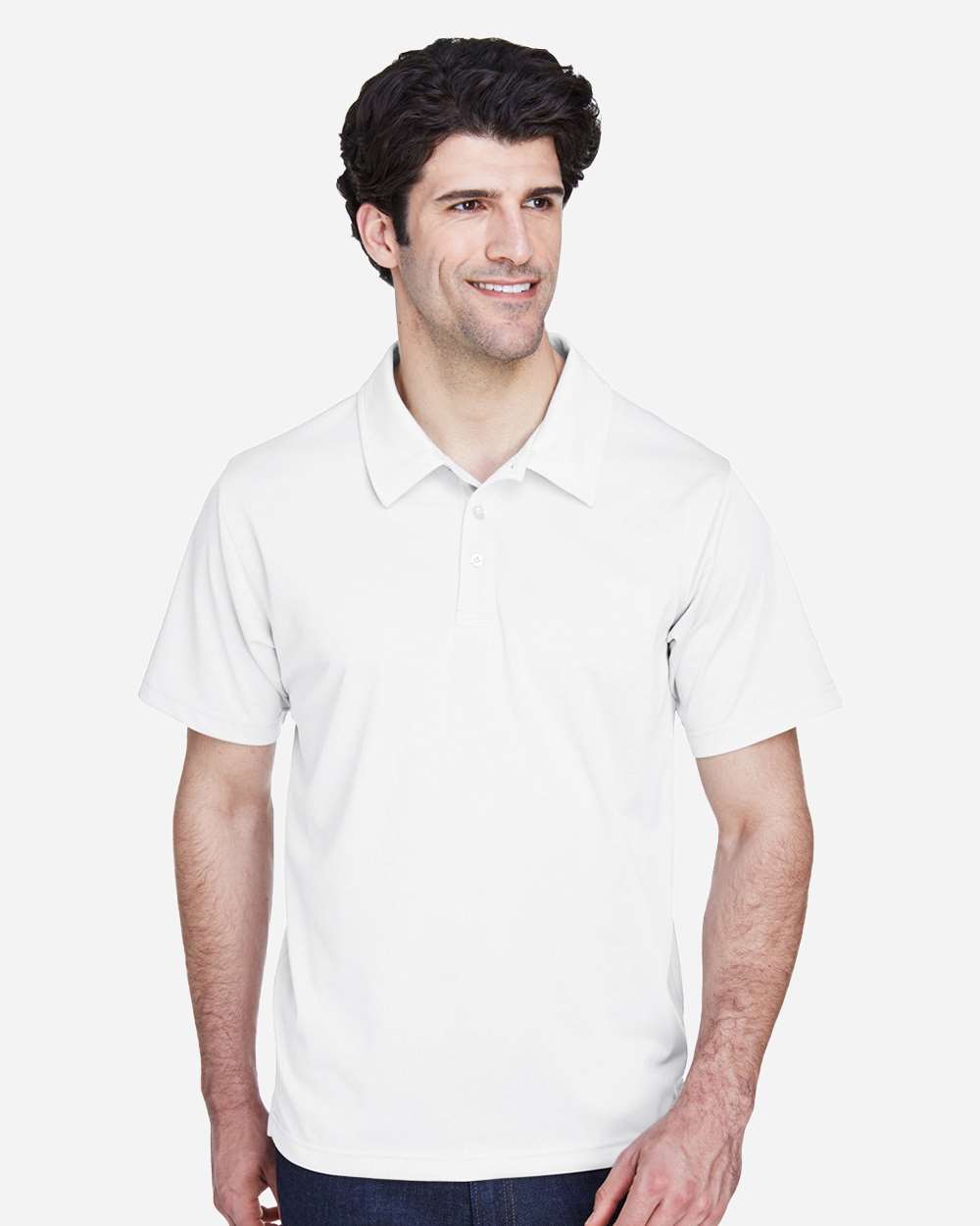 Men's Command Snag Protection Polo - OnModelFront - B690D9002 - White
