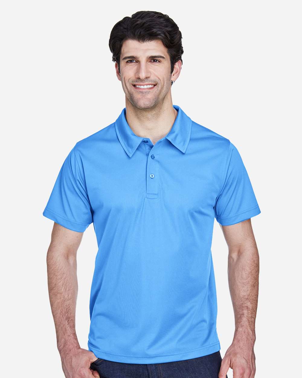 Men's Command Snag Protection Polo - OnModelFront - B690D9252 - Sport Light Blue