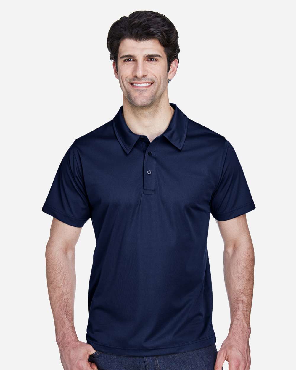 Men's Command Snag Protection Polo - OnModelFront - B690D9652 - Sport Dark Navy