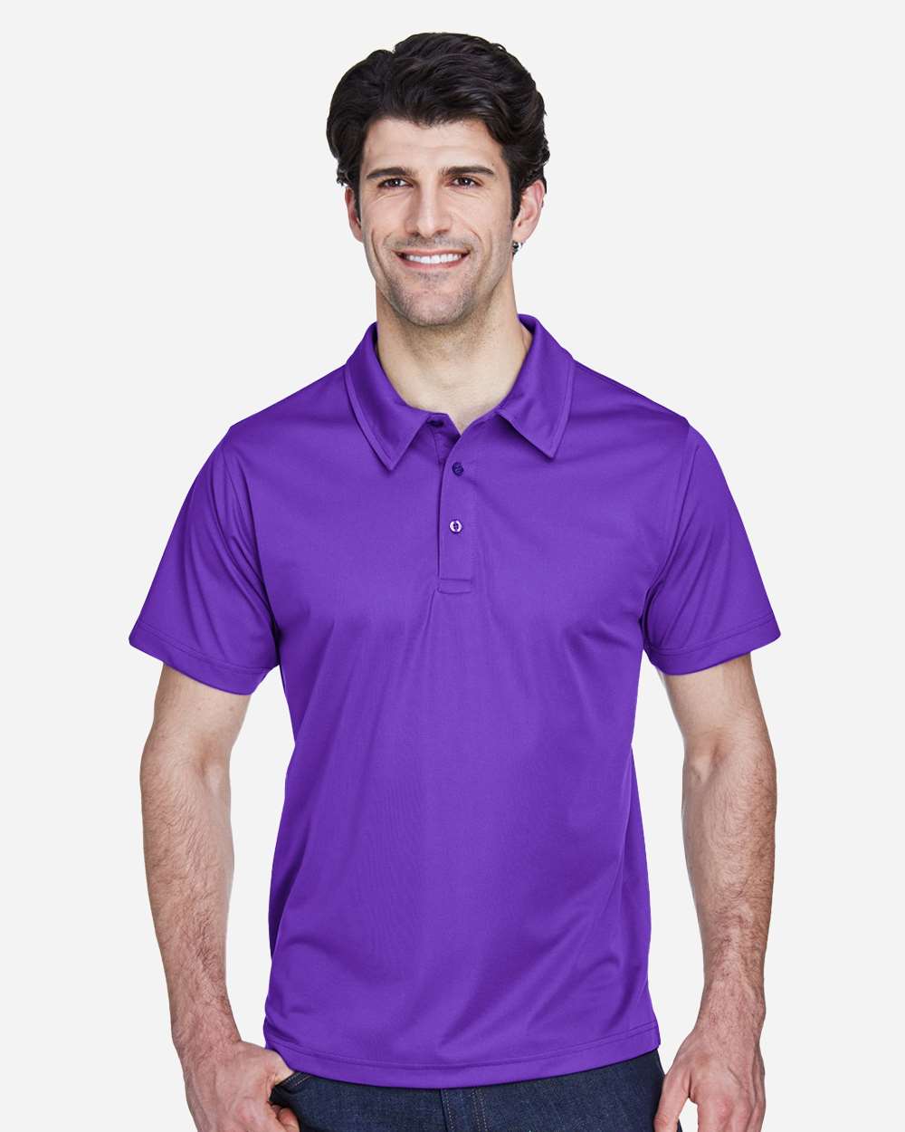 Men's Command Snag Protection Polo - OnModelFront - B690D9672 - Sport Purple