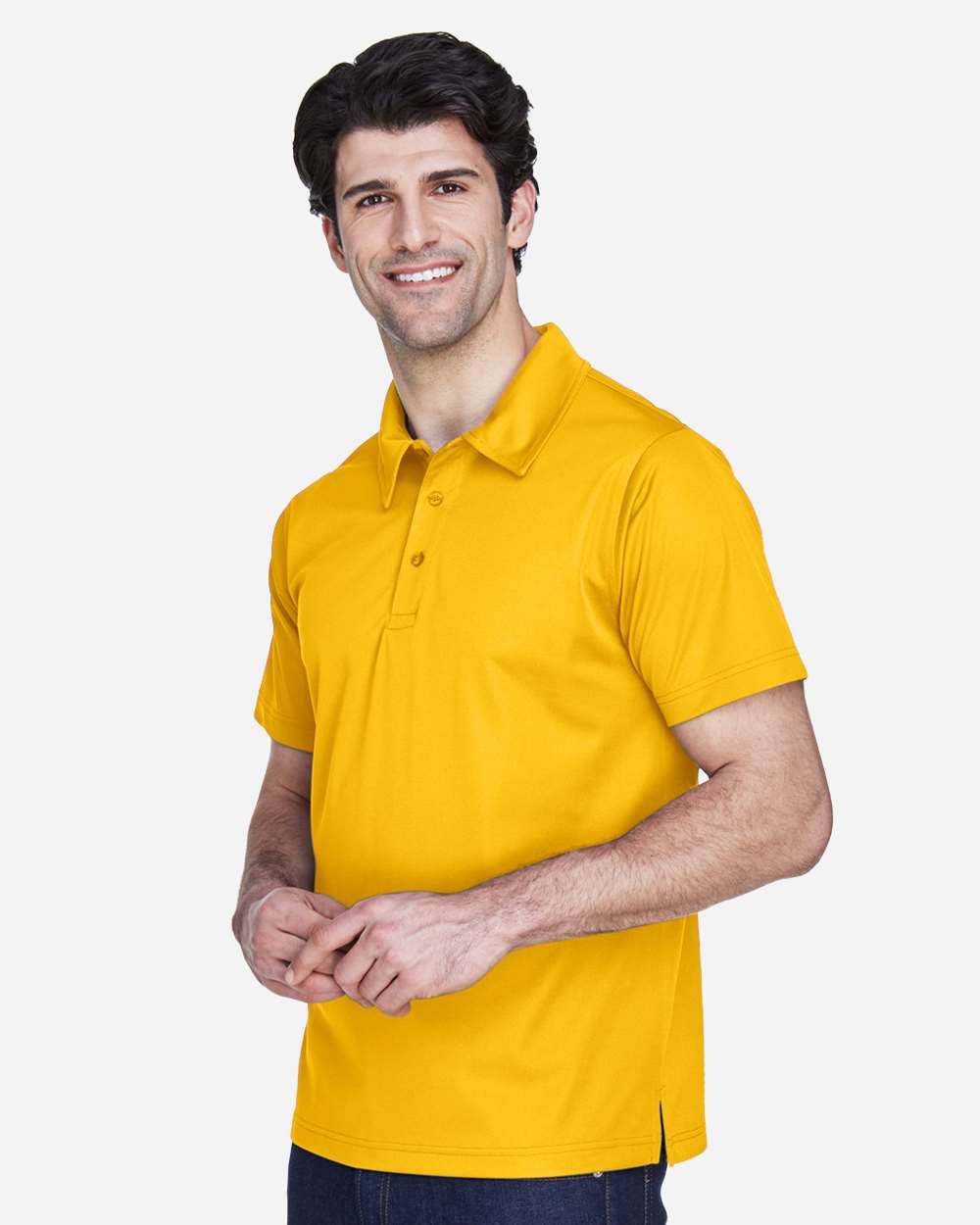 Men's Command Snag Protection Polo - OnModelSide - B690D9122 - Sport Athletic Gold