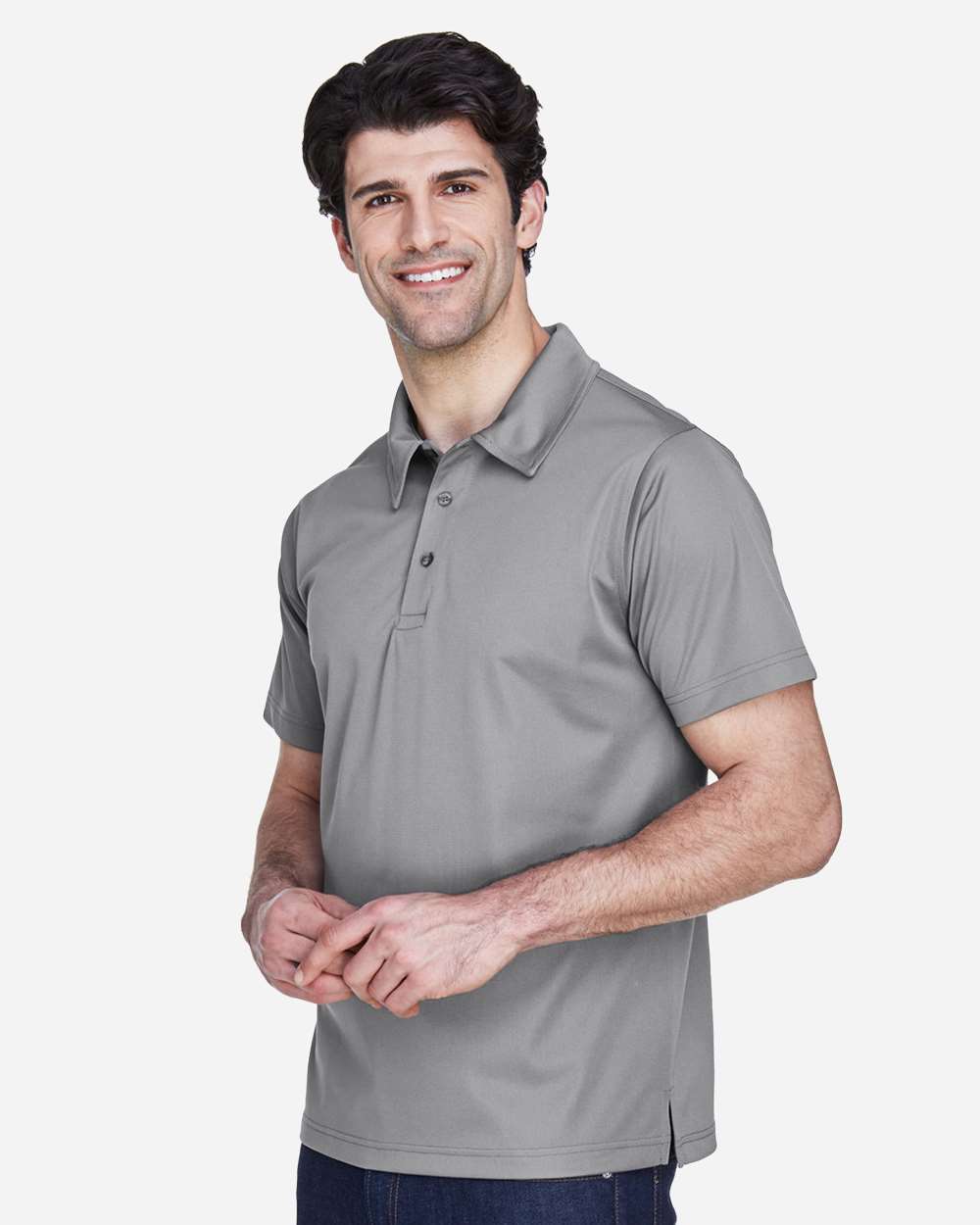 Men's Command Snag Protection Polo - OnModelSide - B690D9132 - Sport Graphite