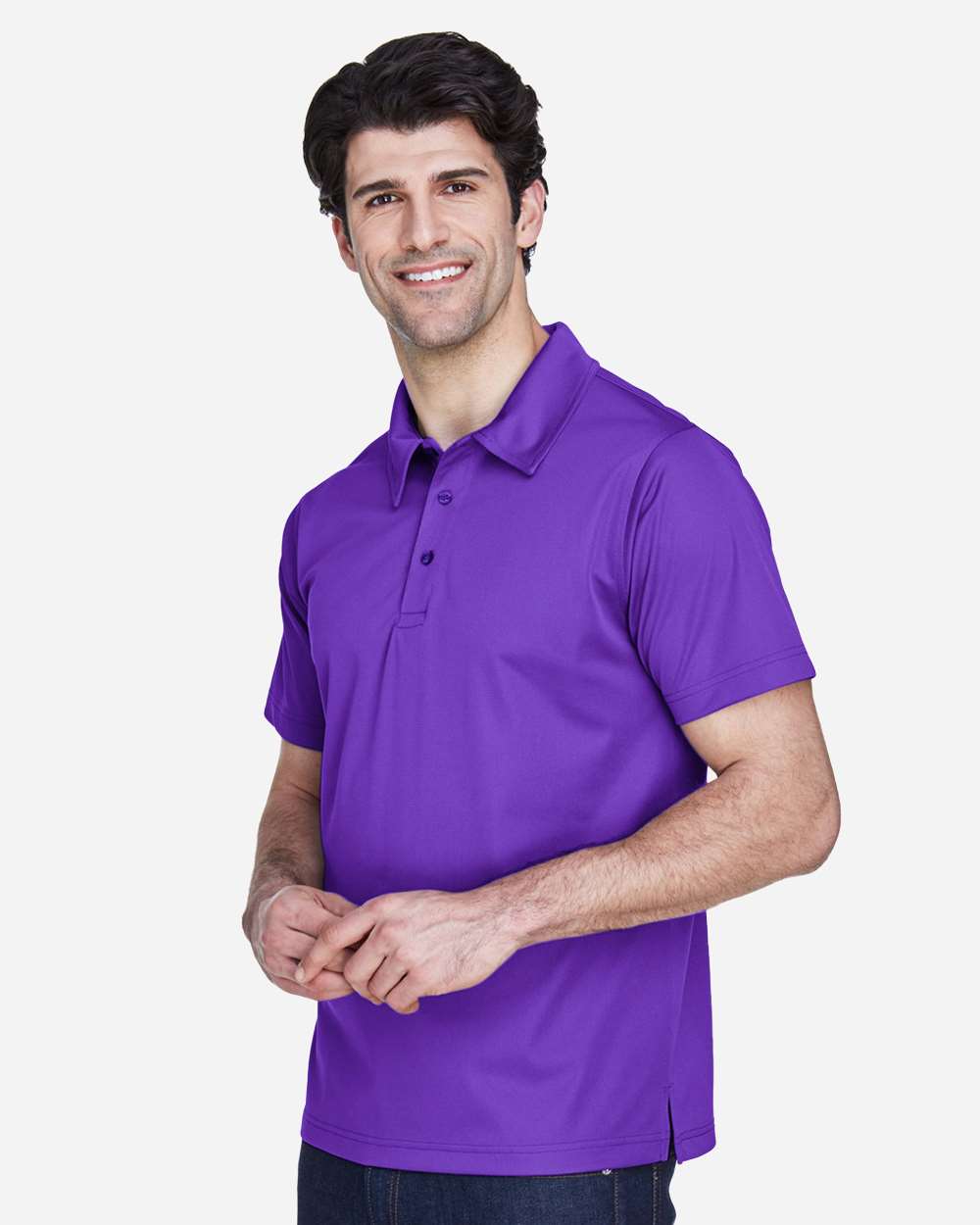 Men's Command Snag Protection Polo - OnModelSide - B690D9672 - Sport Purple