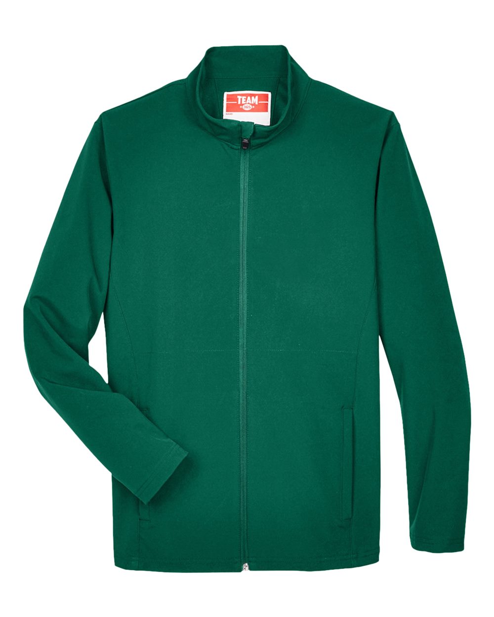 Men's Leader Soft Shell Jacket - Front - B738D9072 - Sport Forest