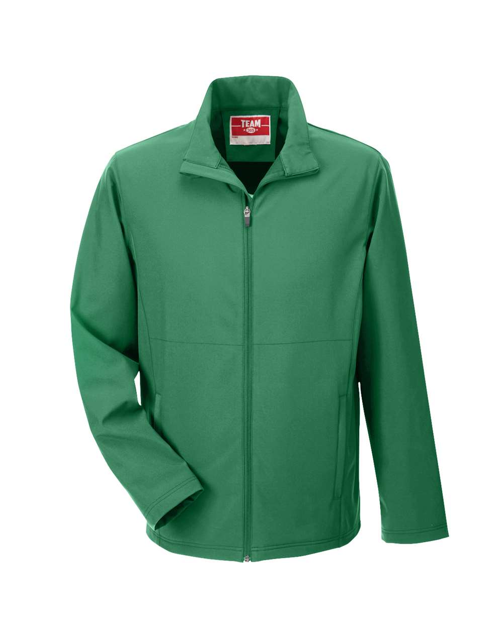 Men's Leader Soft Shell Jacket - Front - B738D9192 - Sport Dark Green