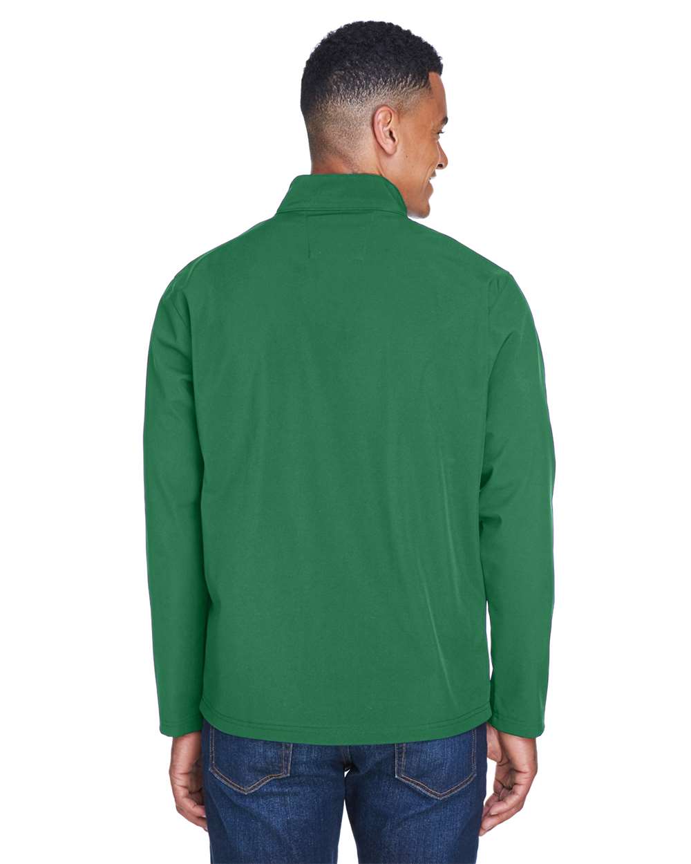 Men's Leader Soft Shell Jacket - OnModelBack - B738D9192 - Sport Dark Green