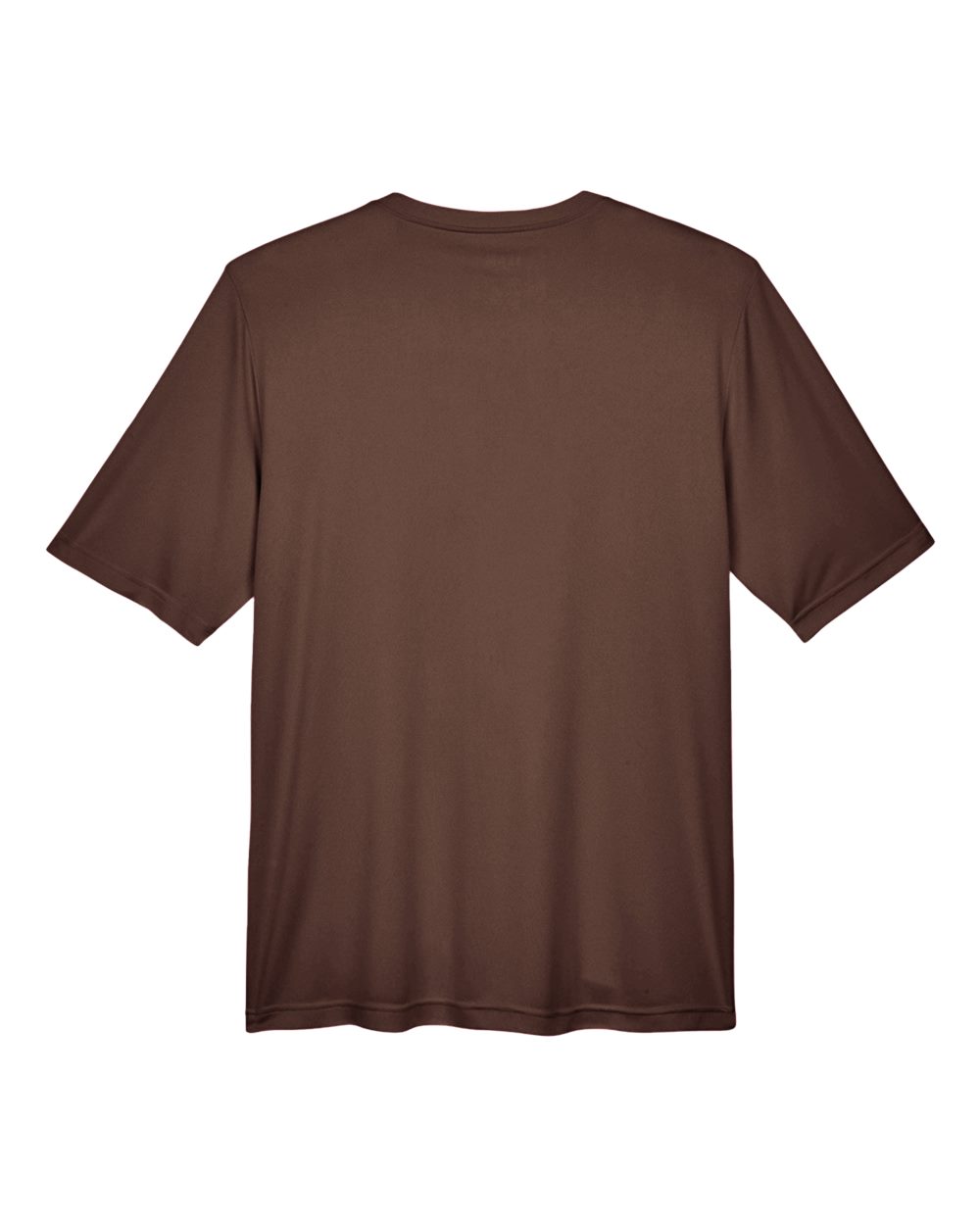 Men's Zone Performance T-Shirt - Back - B671D9052 - Sport Dark Brown