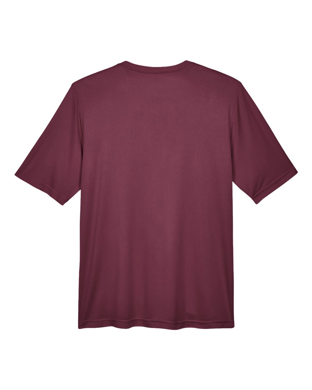 Men's Zone Performance T-Shirt - Back - B671D9532 - Sport Dark Maroon