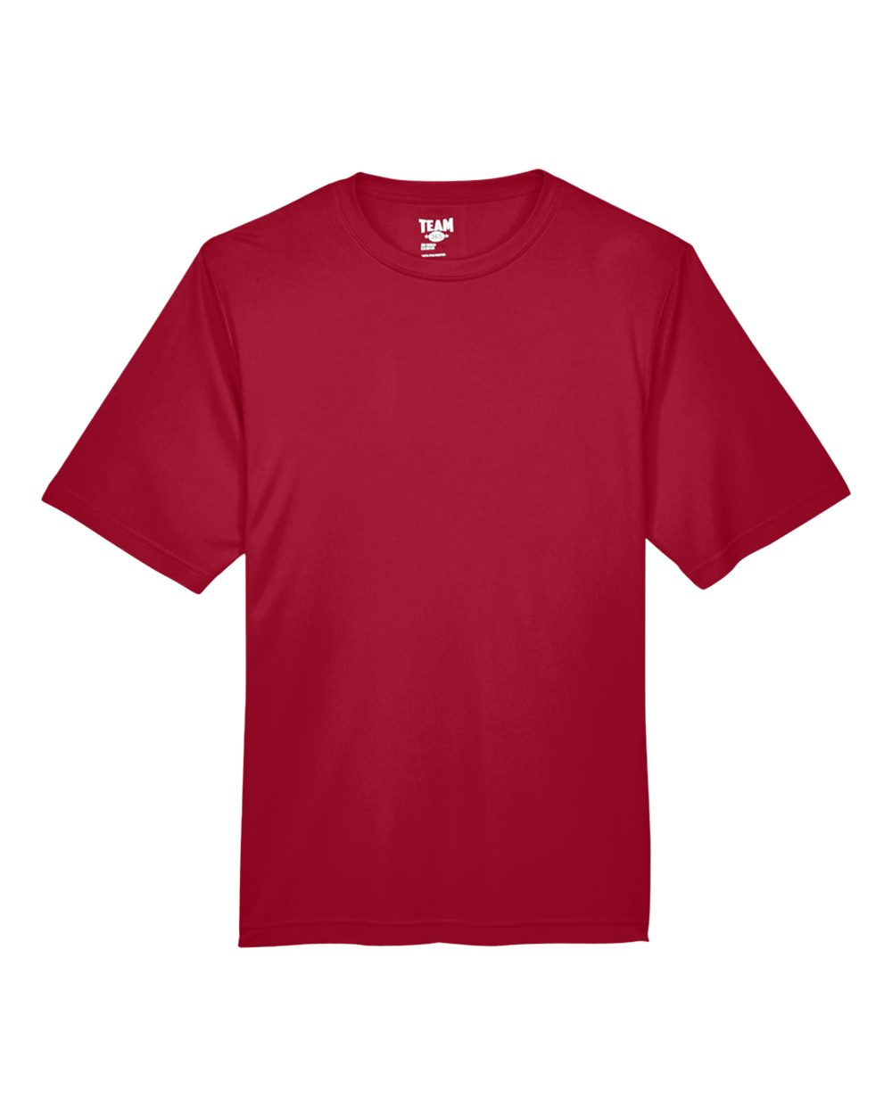 Men's Zone Performance T-Shirt - Front - B671D9142 - Sport Scarlet Red