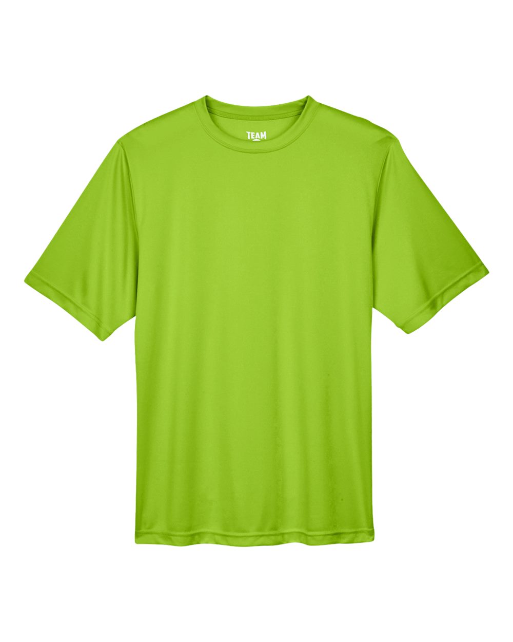 Men's Zone Performance T-Shirt - Front - B671D9162 - Acid Green