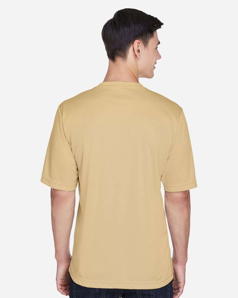 Men's Zone Performance T-Shirt - OnModelBack - B671D9152 - Sport Vegas Gold