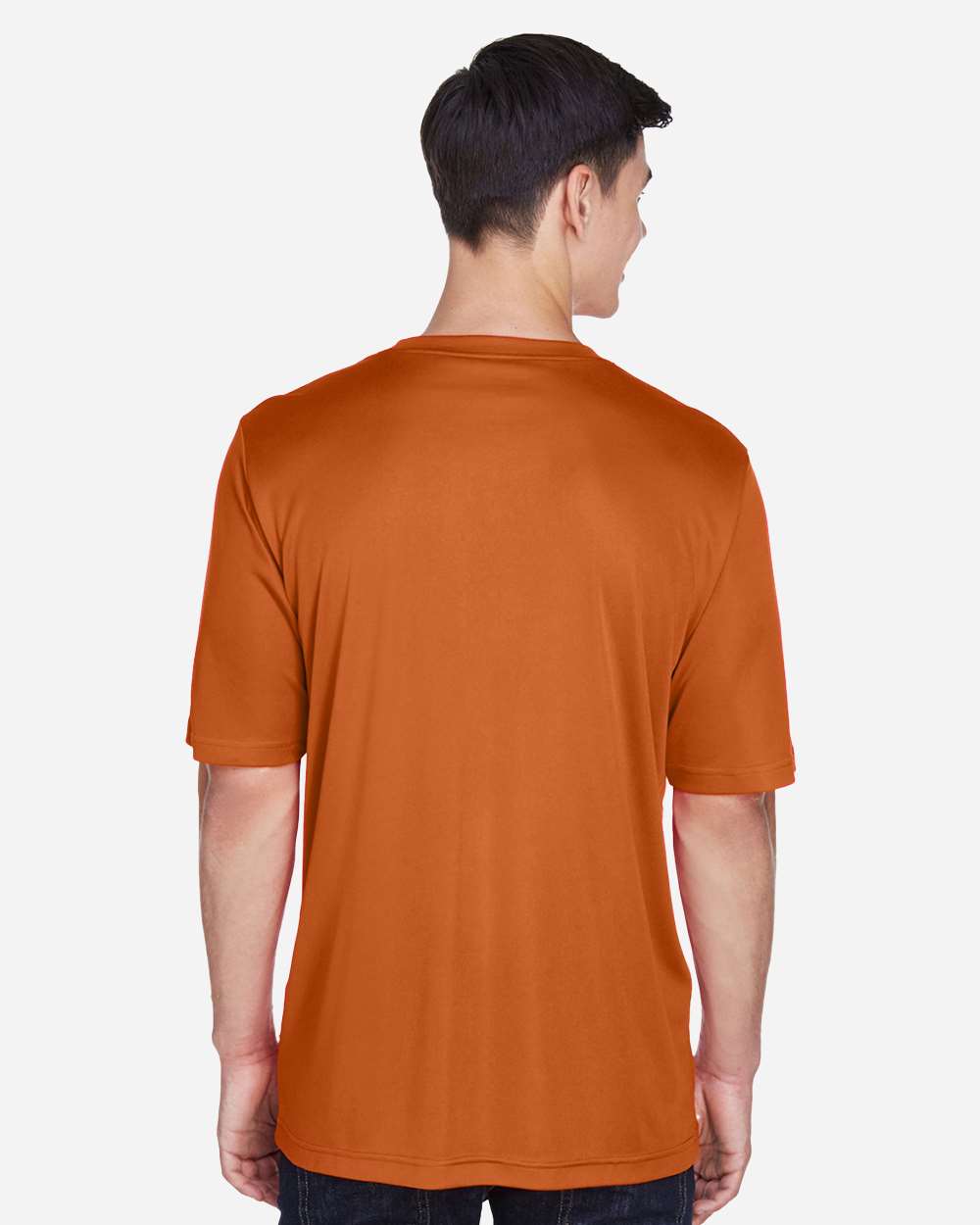 Men's Zone Performance T-Shirt - OnModelBack - B671D9322 - Sport Burnt Orange