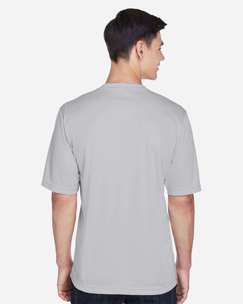 Men's Zone Performance T-Shirt - OnModelBack - B671D9352 - Sport Silver