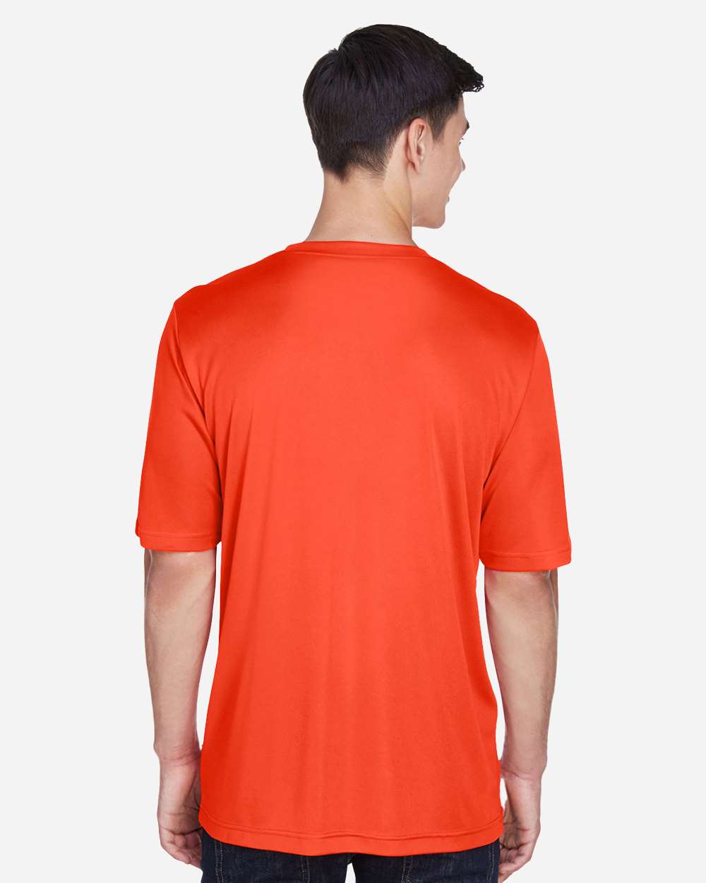 Men's Zone Performance T-Shirt - OnModelBack - B671D9662 - Sport Orange