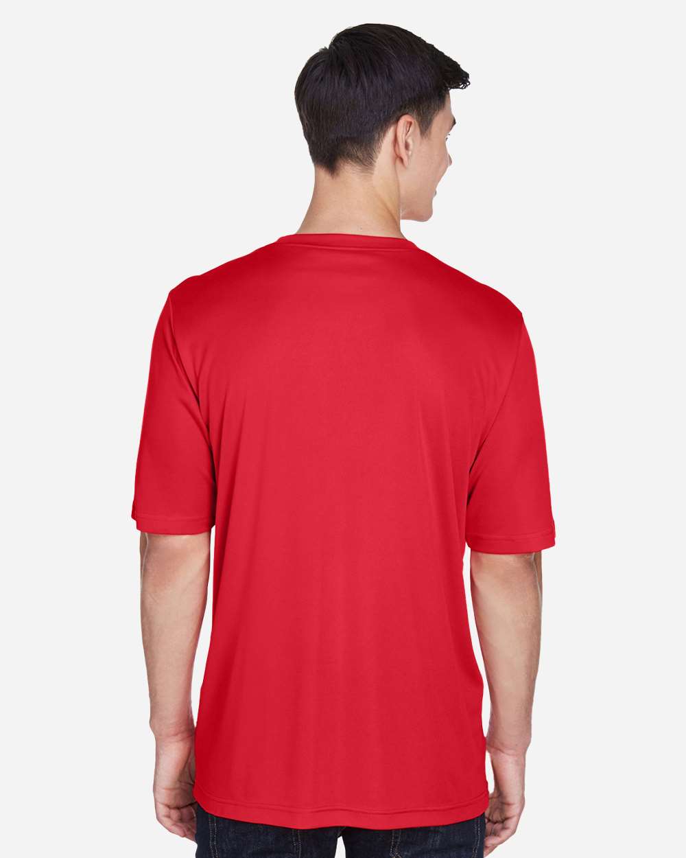 Men's Zone Performance T-Shirt - OnModelBack - B671D9702 - Sport Red