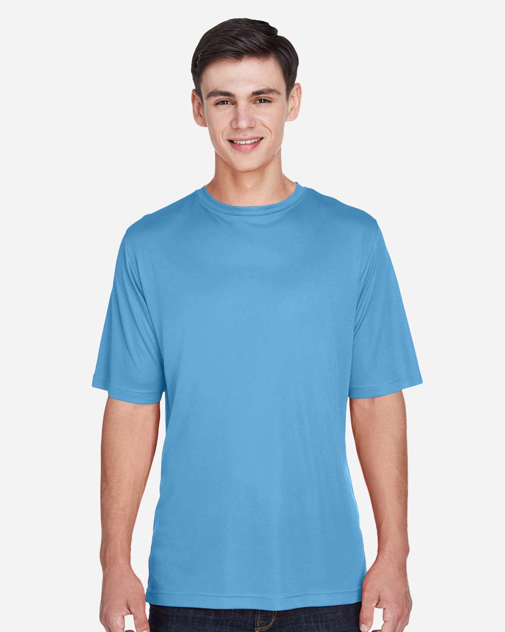 Men's Zone Performance T-Shirt - OnModelFront - B671D9252 - Sport Light Blue