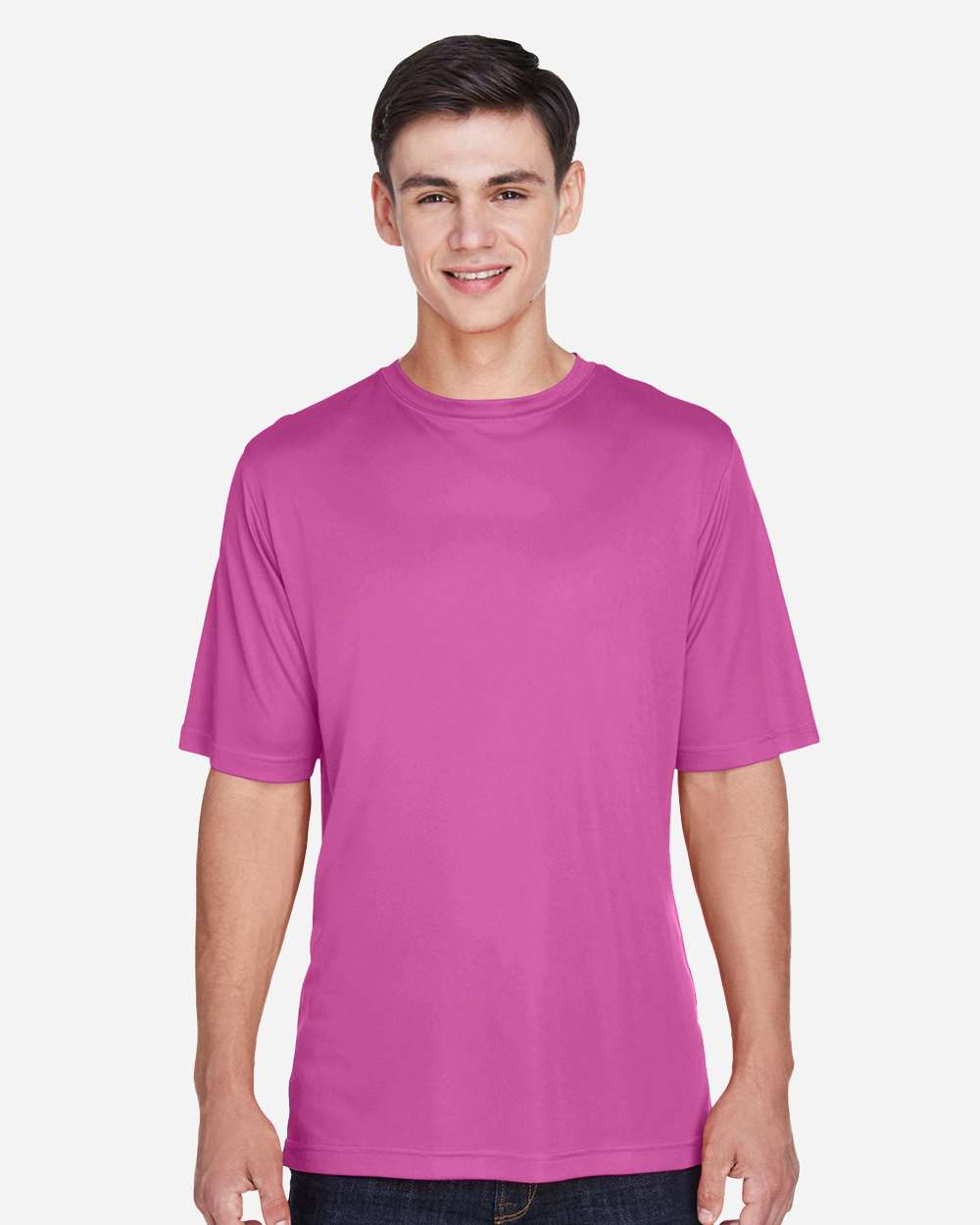 Men's Zone Performance T-Shirt - OnModelFront - B671D9312 - Sport Charity Pink
