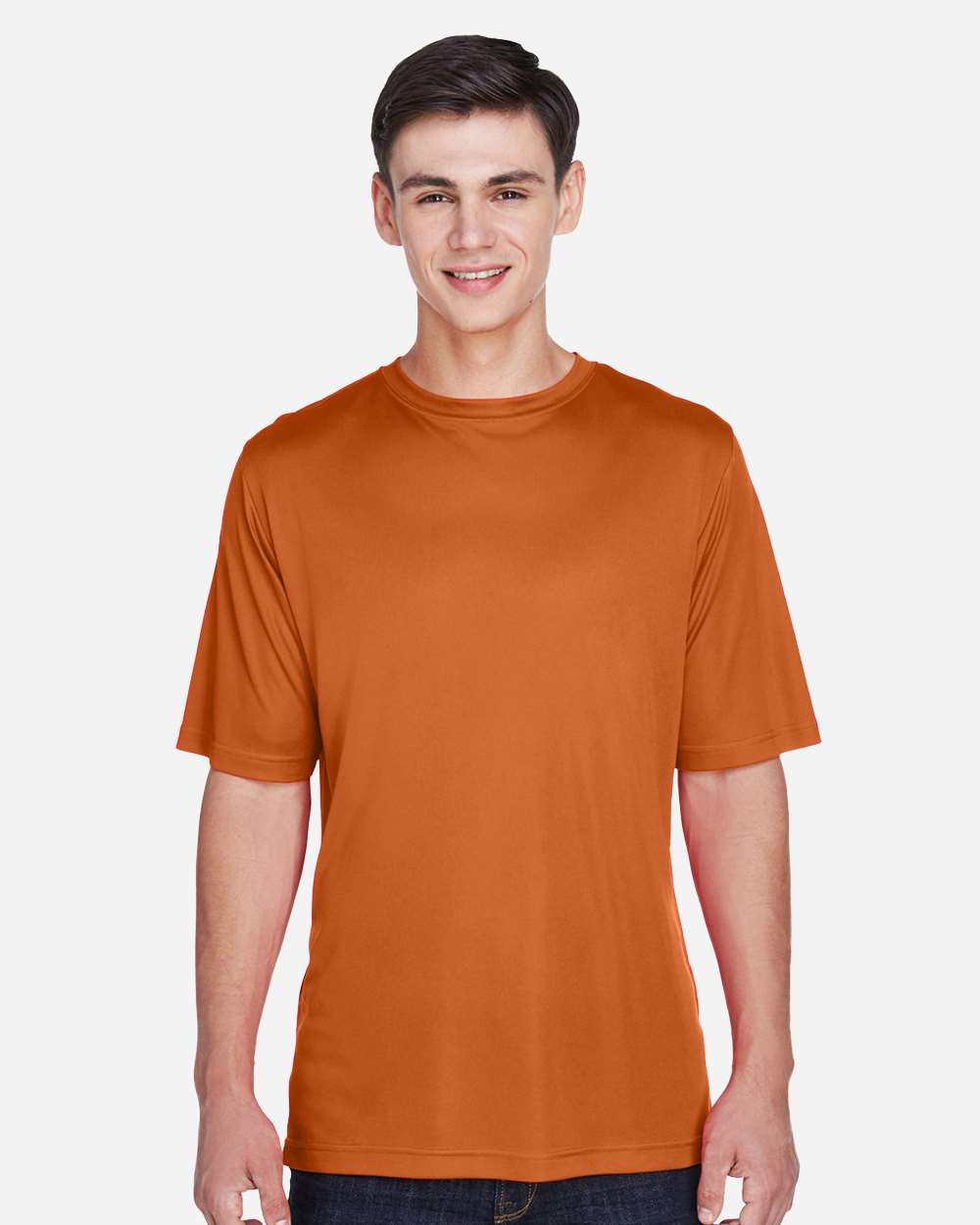 Men's Zone Performance T-Shirt - OnModelFront - B671D9322 - Sport Burnt Orange