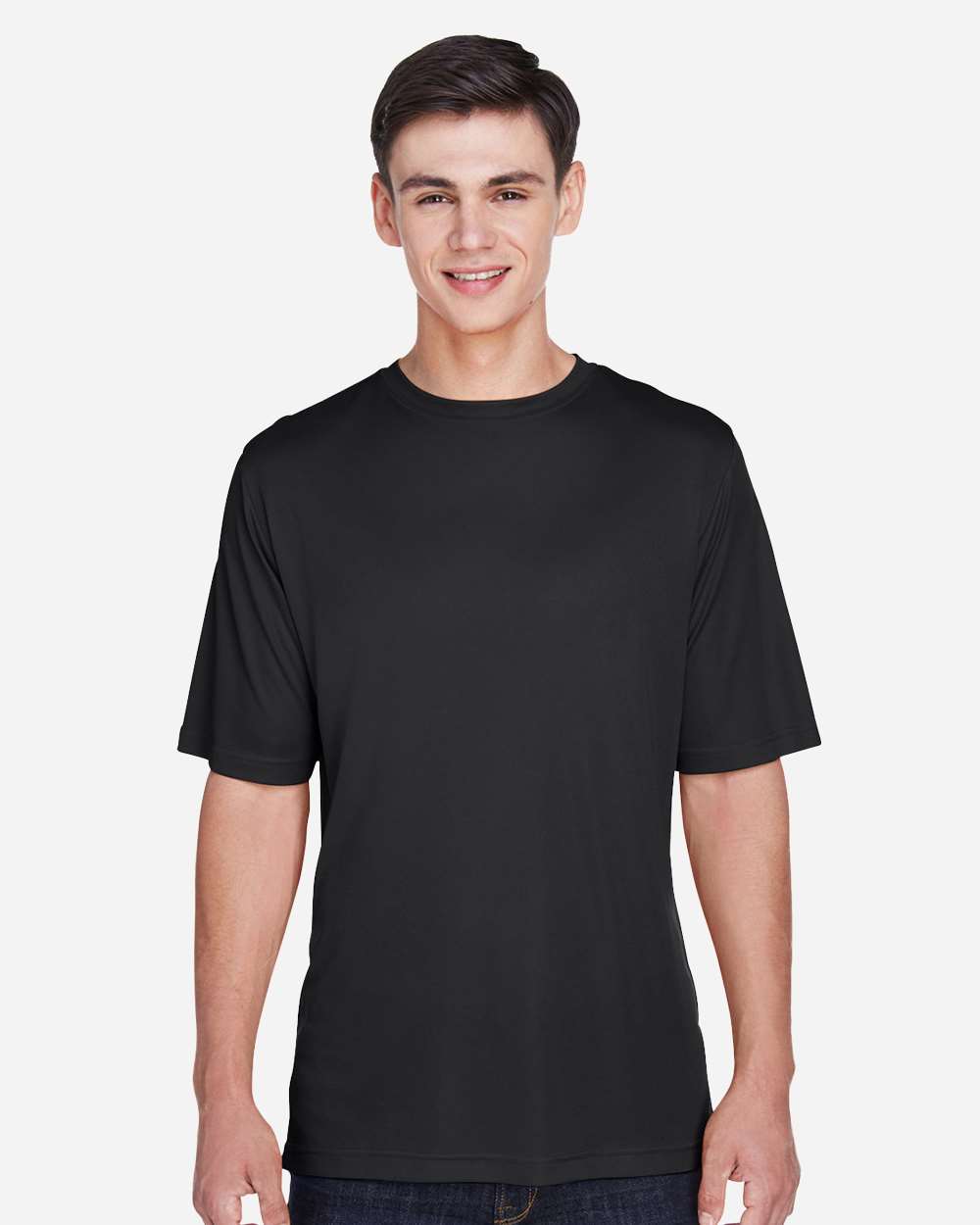 Men's Zone Performance T-Shirt - OnModelFront - B671D9502 - Black