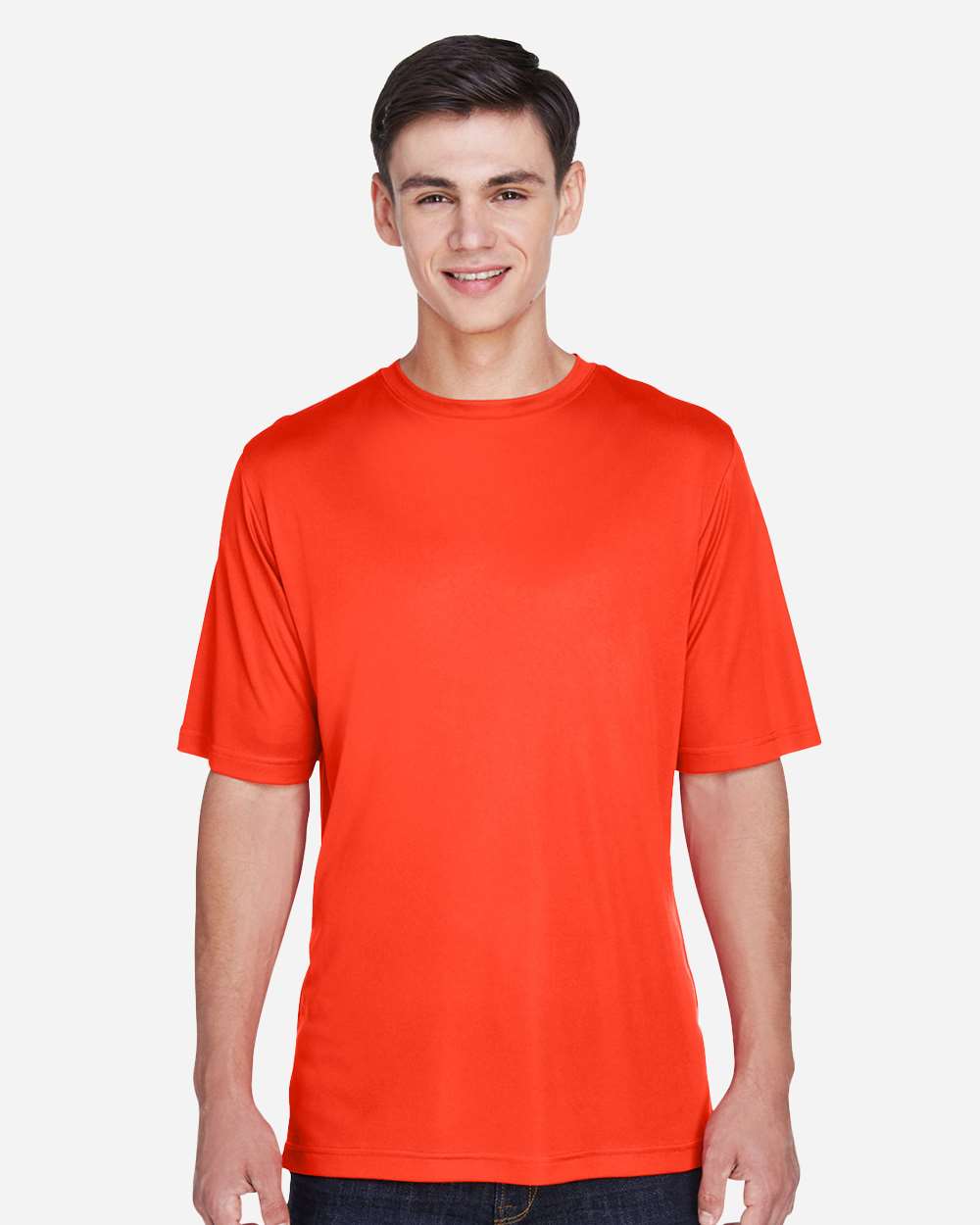 Men's Zone Performance T-Shirt - OnModelFront - B671D9662 - Sport Orange
