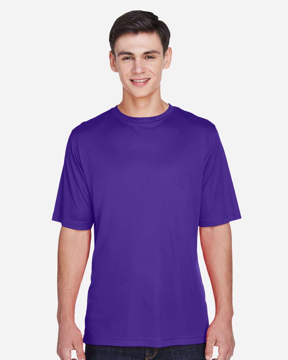 Men's Zone Performance T-Shirt - OnModelFront - B671D9672 - Sport Purple