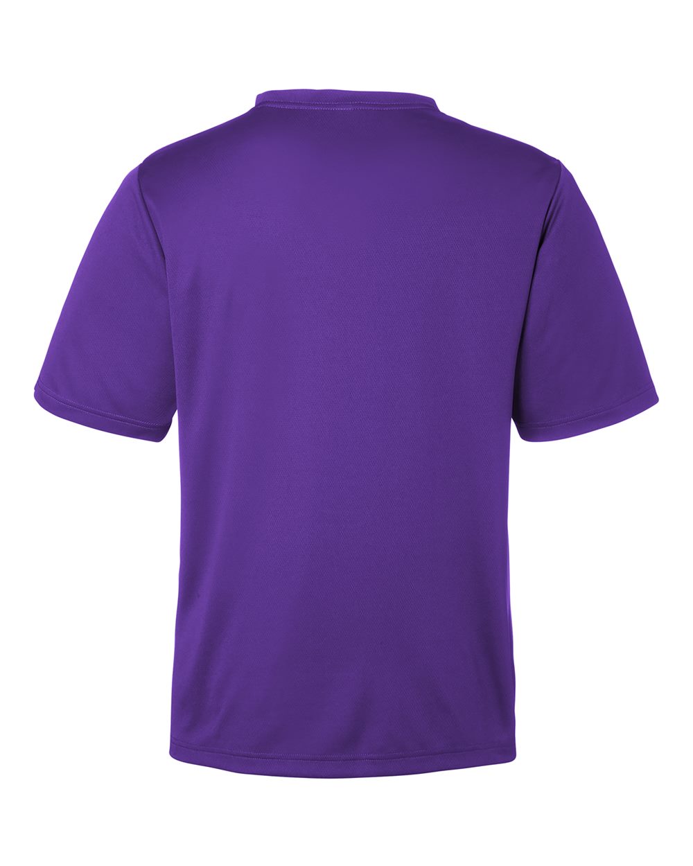 Men's Zone Performance Mesh T-Shirt - Back - B686D9672 - Sport Purple